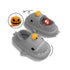 Sharkicks Basic - Hiver, Chaussons Requins Citrouille, Talon Couvert